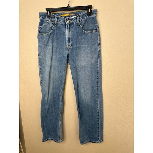 Levis Silvertab Mens Relaxed Fit Jeans W30 L30 Light Wash Denim Classic Style - Picture 2 of 8